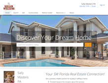 Tablet Screenshot of buyorsellnapleshomes.com
